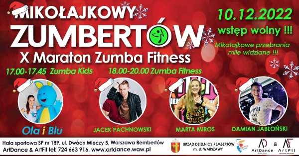 MIKOŁAJKOWY ZUMBertów – X MARATON ZUMBA FITNESS i ZUMBA KIDS