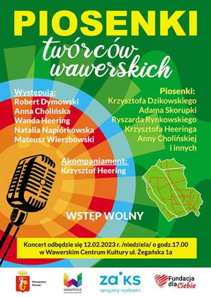  Koncert „Piosenki twórców wawerskich”