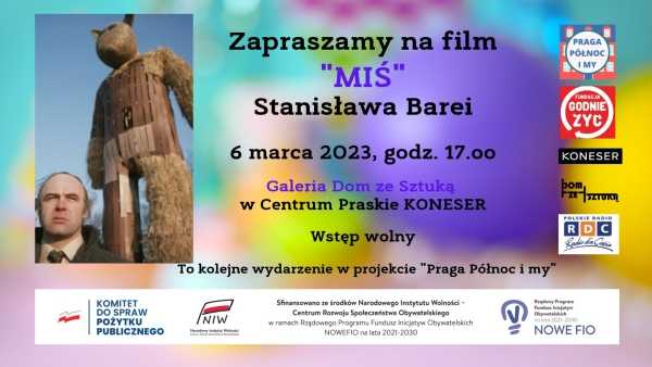  Pokaz filmu „MIŚ” Stanisława Barei w Domu Ze Sztuką