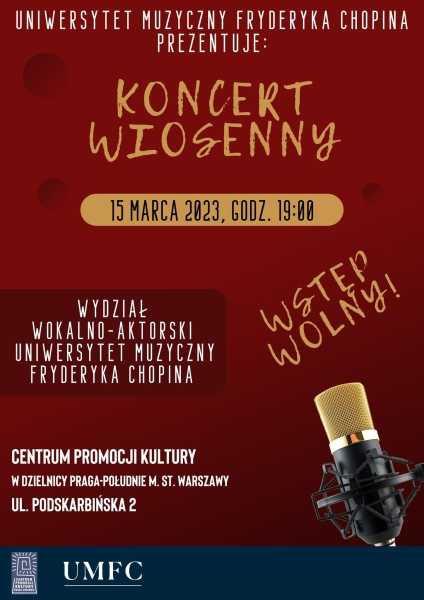  UMFC prezentuje: „Koncert Wiosenny”