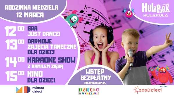  KARAOKE SHOW Z KAMILEM ZIĘBĄ | Rodzinna Niedziela w Hulakula