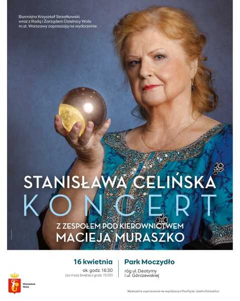  Stanisława Celińska w Parku Moczydło