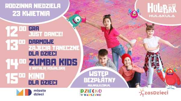  Zumba Kids z Natalią Kowalską | Rodzinna Niedziela w Hulakula