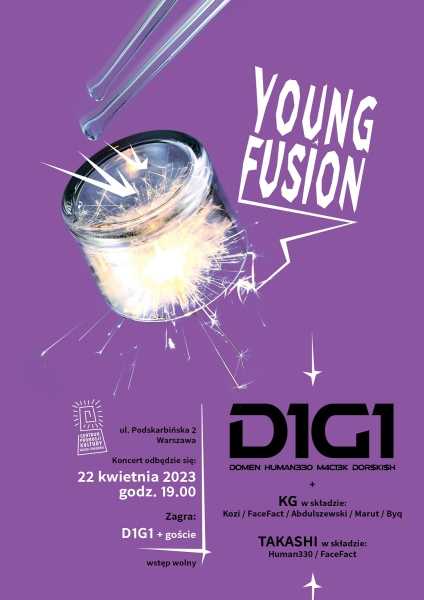  Koncert YOUNG FUSION: D1G1 & KG & TAKASHI