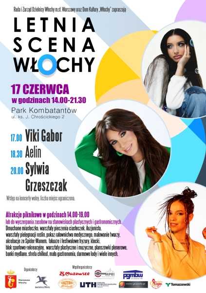  Piknik „Letnia scena Włochy” – Viki Gabor / Aelin / Sylwia Grzeszczak