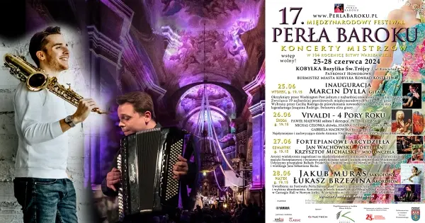  Finałowy koncert 17. Festiwalu Perła Baroku – MURAS / BRZEZINA DUO