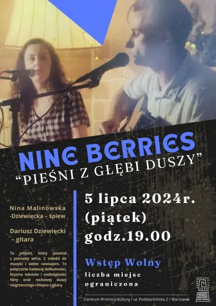  Koncert „Pieśni z głębi duszy” | Nine Berries