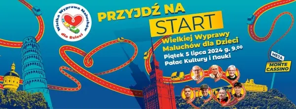  Start Wielkiej Wyprawy Maluchów dla Dzieci 2024