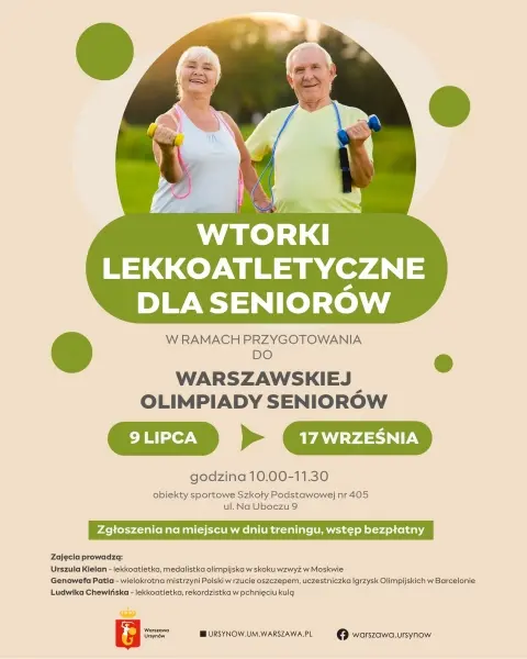  Wtorki lekkoatletyczne dla seniorów