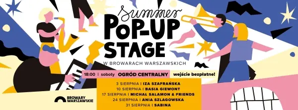  Summer Pop-Up Stage w Browarach Warszawskich | Iza Szafrańska