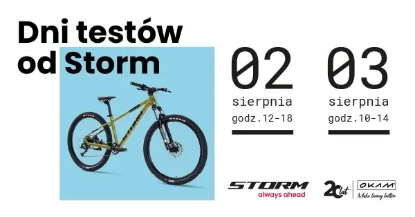  Dni Testów rowerów STORM w OKAM