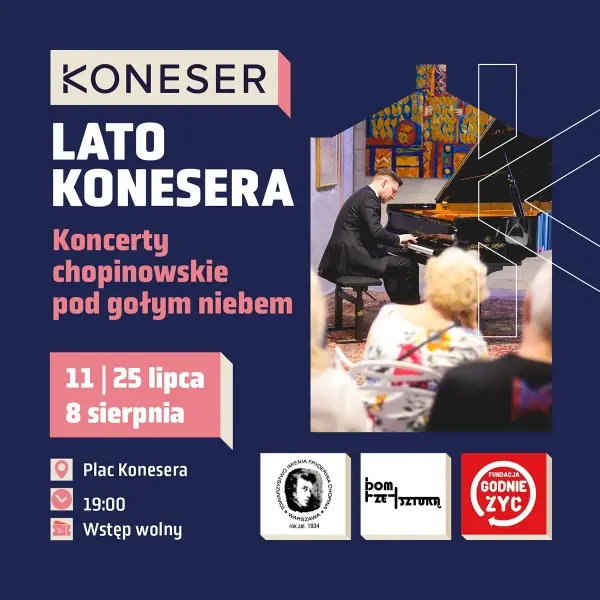  Koncerty chopinowskie pod gołym niebem | Koncert Andrzeja Wiercińskiego