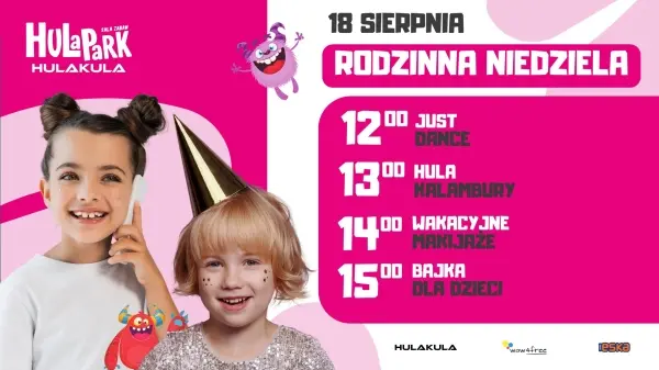  RODZINNA NIEDZIELA | BEZPŁATNE ATRAKCJE DLA DZIECI