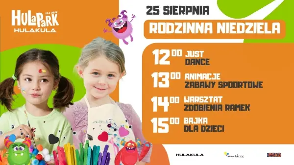  RODZINNA NIEDZIELA | BEZPŁATNE ATRAKCJE | DLA DZIECI