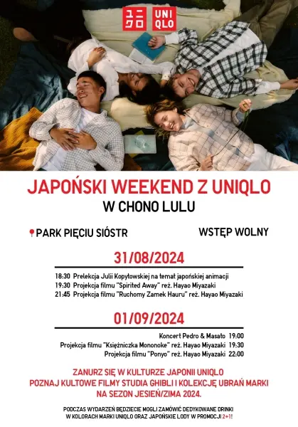  Japoński weekend z UNIQLO w Chono Lulu