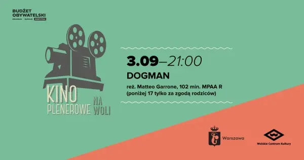 Letnie Kino Plenerowe na Woli | „Dogman”