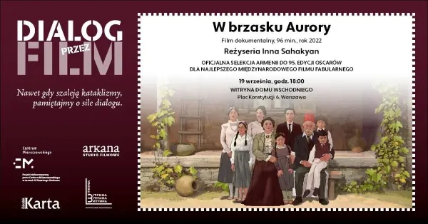 Pokaz filmu „W brzasku Aurory” (2022) | Ormiański kandydat do Oscara