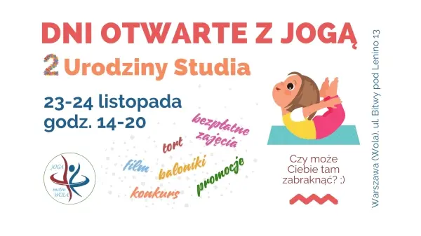  Dni Otwarte z jogÄ – bezpĹatne zajÄcia