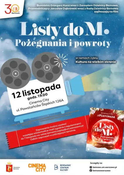  Kultura na Wielkim Ekranie | Film âListy do M. PoĹźegnania i powrotyâ