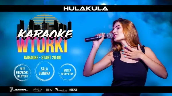  KARAOKE WTORKI I INNE BEZPĹATNE ATRAKCJE