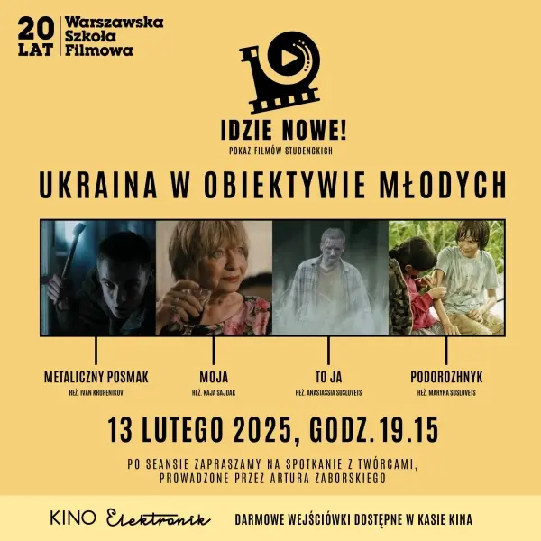  Idzie nowe! Ukraina w obiektywie mĹodych â zobacz krĂłtkie metraĹźe WSF