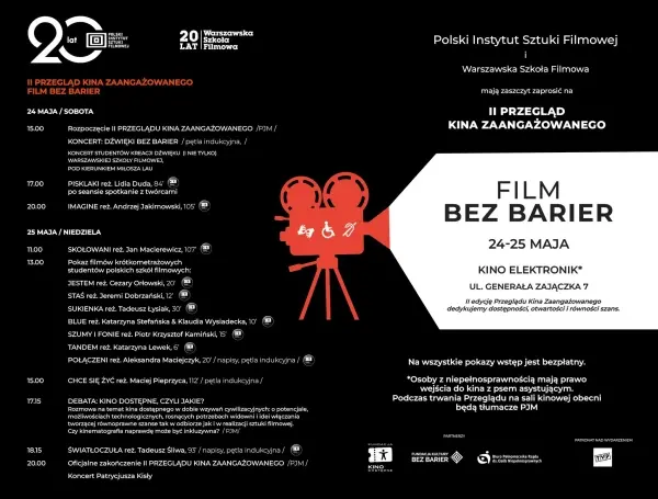  II PrzeglÄd Kina ZaangaĹźowanego – Film Bez Barier