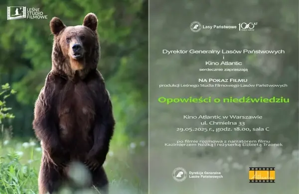  Pokaz filmu „OpowieĹci o niedĹşwiedziu”