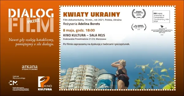  Pokaz filmu âKwiaty Ukrainyâ z udziaĹem twĂłrcĂłw